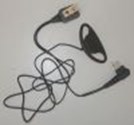 D-type walkie-talkie earpiece